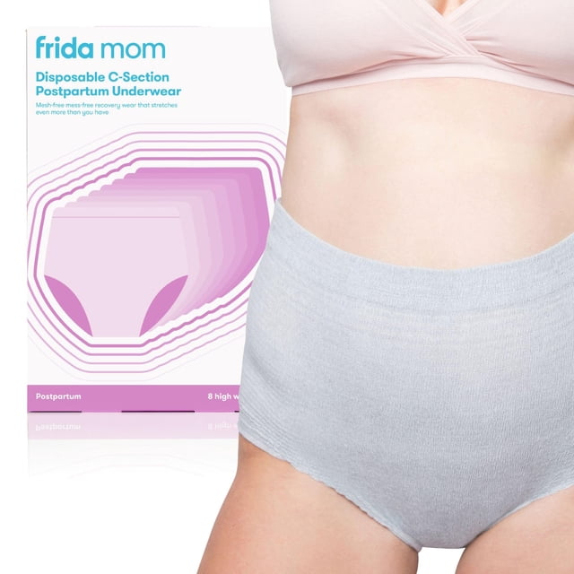 Frida Mom ropa interior desechable posparto para cesárea, 8 unidades