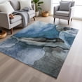 thumbnail image 6 of Dalyn Rugs Machine Washable Indoor/Outdoor Chantille Blue 10' x 14' Rug, 6 of 9