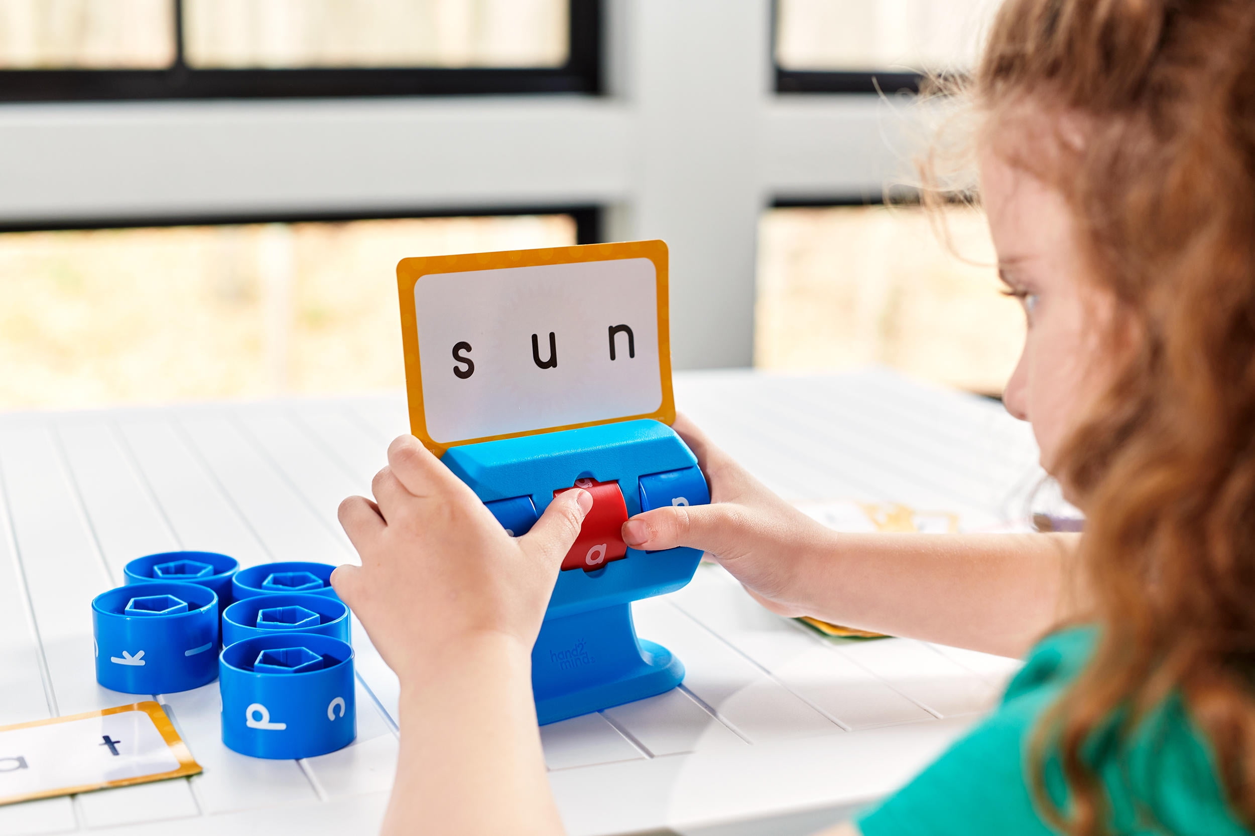 Hand2mind Beginning Word Builder Toy for Kids Age 3+, 61 Piece