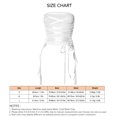 thumbnail image 4 of Mujeres tubo superior verano encaje sin tirantes tubo de color puro corto superior para mujeres, 4 of 6