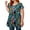 Black2, variant on Sprinmer Plus Size Blousesfor Women Casual Flora Tunic Tops for Summer