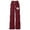 Pants 43# Brick Red, variant on WAYUTE Girls Pants Bow Knitted Loose Fit Casual Joggers Pants Straight Leg Comfortable Sports Athletic Sweatpants with Back Pocket