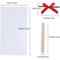 thumbnail image 2 of 100Pack 3x6Inches Cakesicle Bags with Ribbon Bowknot and Sticks Rice Krispie Treat Bag Clear Cellophane Bags Browine Bags Macaron Bag Soap Bags Gift Bags Party Favour, 2 of 6