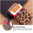 thumbnail image 4 of MasteelfCA 1pc Cigarette Cases Leopard Frame Tobacco Storage Boxes Plastic Cigarette Cases (Leopard), 4 of 8