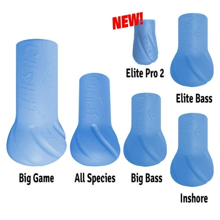 Luna Sea Cush-it Floating Rod Butt Cushion Big Game Silver