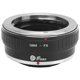 thumbnail image 1 of Bague d'adaptation d'objectif Fikaz pour monture QBMFX pour Rollei QBM, compatible avec les appareils photo à monture Fuji FX, 1 of 4