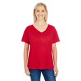 thumbnail image 1 of Threadfast Ladies' Triblend Fleck Short-Sleeve V-Neck T-Shirt, 1 of 3