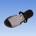 thumbnail image 7 of Caywon Women's Flat Sandals Dressy Comfortable Open Toe Slip On Summer Slides Shoes Leather Sandals Open Toe Vacation Slip on Slides, 7 of 7