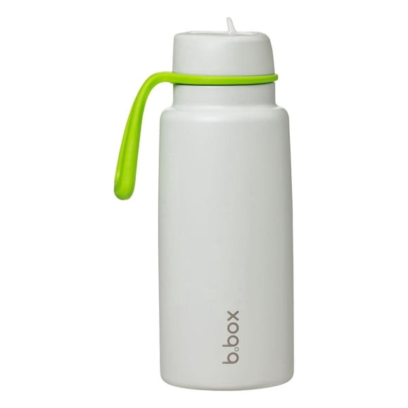 b.box - 34oz Insulated Flip Top Drink Tumbler with Straw Large and Durable Water Bottle for Teens & Adults Travel Water Bottle Triple Layer Insulation BPA Free 34oz
