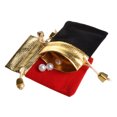 thumbnail image 4 of 10pcs Velvet Drawstring Bag Pouches Storage Bag Velvet Cloth Organizer Gift Bags for Jewelry Small Gift (Red), 4 of 6