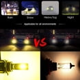 thumbnail image 2 of Labymos 2PCS P13W LED Fog Light Bulbs 3000K Yellow 3000 Lumens 30W High Power LED, 2 of 8