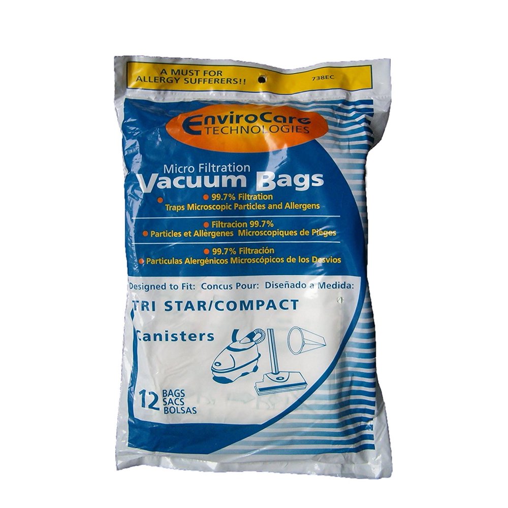 Micro Filtration Vacuum Bags for Tri (12 Bags)[738EC