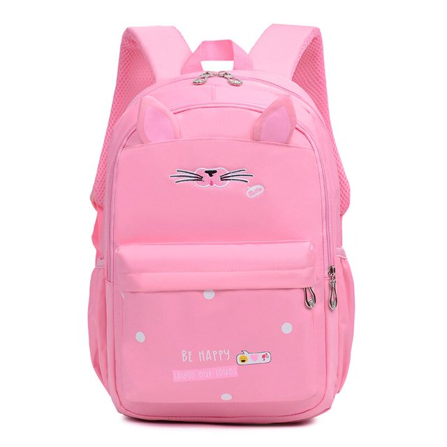 Mochilas escolares para niños y niñas, mochila ortopédica impermeable, Mochilas escolares de gato, mochila escolar primaria Fivean unisex