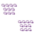 thumbnail image 1 of Naiovety Anillos fijos Planta Ties Utensilios para hornear Decoración de galletas 10 piezas púrpura 10 piezas púrpura 2Conjunto, 1 of 6
