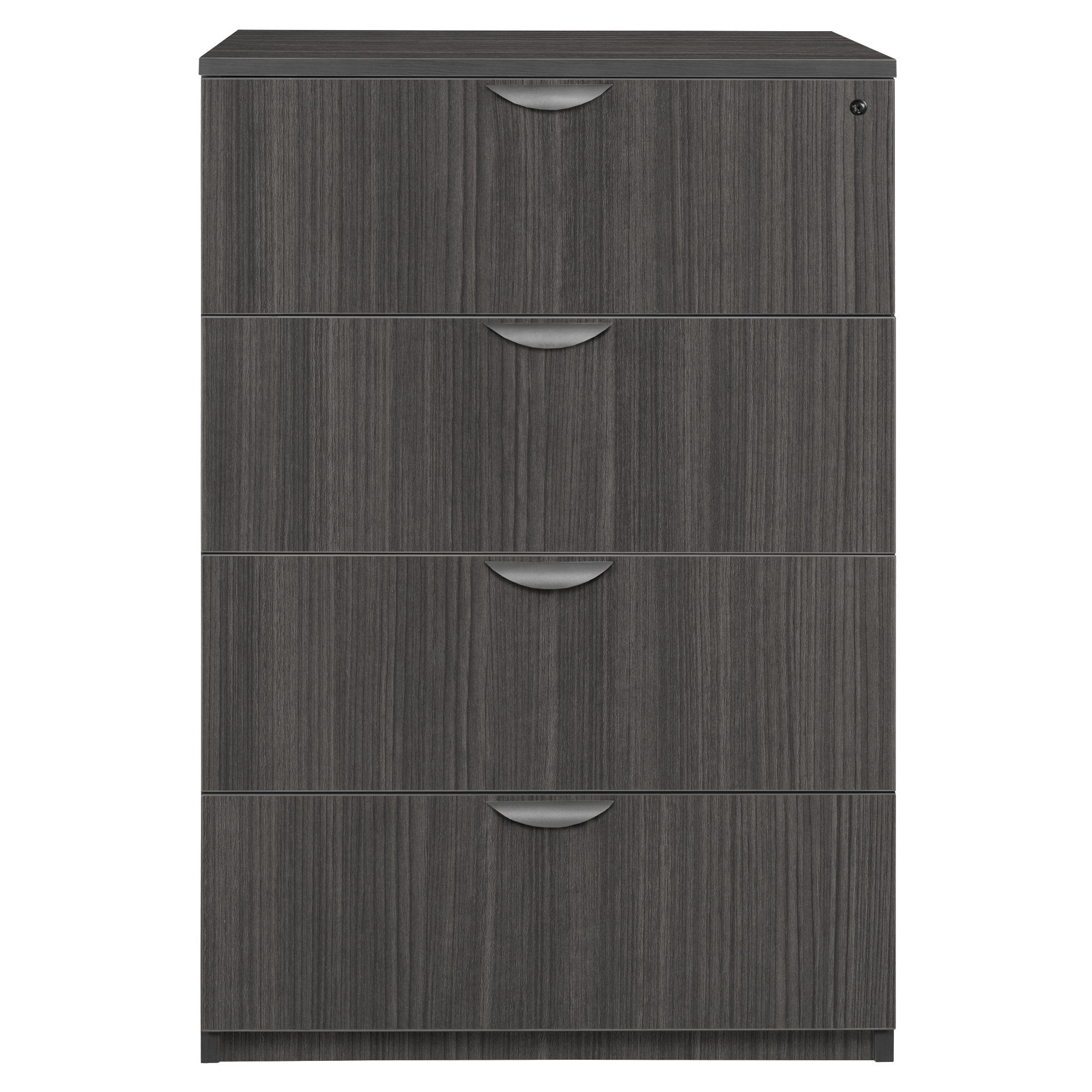 Legacy 4-Drawer Lateral File- Ash Grey - image 4 of 8