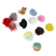 thumbnail image 5 of Fyearfly Llavero De Pompones para Manualidades, 12 Uds., Pompones para Manualidades, Colores Brillantes, Bolas De Pompones Suaves Y Esponjosas para Sombreros De Punto, Bolsos, Decoración De Llaveros, 5 of 5
