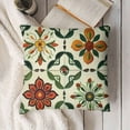 thumbnail image 3 of YINGXI Style Throw Pillow Covers Pillow Cases Pattern Decorative Cushion Cases for Sofa Couch 18x18in, 3 of 5