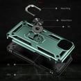 thumbnail image 3 of Decase Phone Shell for Apple iPhone 15 Plus Heavy Duty Armor Dual Layer Protective Shockproof Cover With 360 Rotatable Metal Ring Kickstand Magnetic Car Mount for iPhone 15 Plus,Darkgreen, 3 of 6