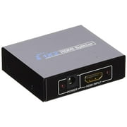 SANOXY Full HD 1x2 Port HDMI Splitter Amplifier Repeater 3D 1080p Female Switch Box Hub