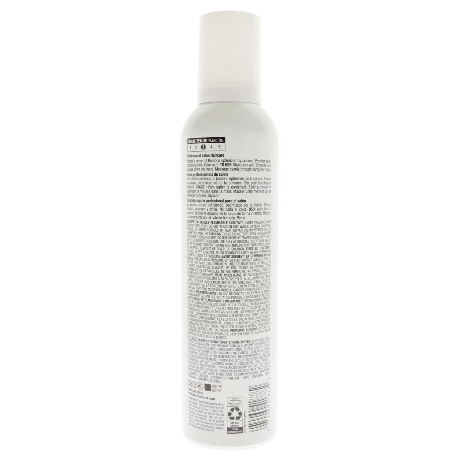 Biotera Alcohol Free Styling Hair Mousse 9 Oz.