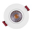 thumbnail image 2 of Nicor Lighting DGD311202KRDWH 2700K Remodel IC-Rated Recessed Integrated LED Gimbal Downlight, White, 2 of 12