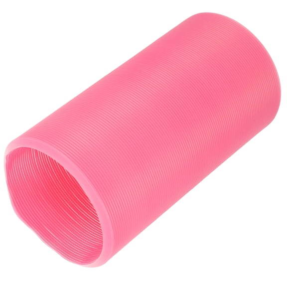 DINHEAROM 1Pcs Pink Plastic Hiding Tube for Hamster Gerbils Guinea Pigs Mice Pet Owners 39x4in