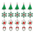 thumbnail image 1 of 20 piezas colgante de Navidad, adorables dijes, joyería DIY, colgantes para colgar, 1 of 6