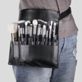 thumbnail image 5 of PU single side waist pack for crew makeup brush tool storage, 5 of 5