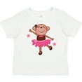 thumbnail image 3 of Inktastic Ballerina Dance Monkey Girls Baby T-Shirt, 3 of 5