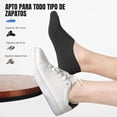 thumbnail image 4 of Set de 12 Pares de Calcetines Invisibles Unisex, Calcetas Cortas de Algodón Suave, Ligeras y Transpirables para Uso Diario o Calzado Deportivo, 4 of 6