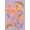 Purple, Pattern 4, variant on ODIKA 4'x6' Earthy Tones Retro Geometric Design Washable Area Rug Bold Mid-Century Modern Abstract Style for Bedroom, Reading Nook, Pet Friendly & Non-Shedding
