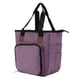 thumbnail image 2 of Bolsa de tejer, bolsa de almacenamiento de hilo de tela Oxford multifuncional portátil para hilos, proyectos de transporte, agujas de tejer, ganchos de ganchillo, kit de costura(Púrpura), 2 of 14
