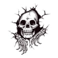 thumbnail image 1 of Halloween Wall Decals Terrifying Decorations For A Spine Party Atmosphere, 1 of 4