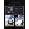 thumbnail image 3 of Luz solar para jardín exterior con carcasa de aluminio, automática, brillante, superbrillante, de alta potencia, para uso doméstico, iluminación impermeable, luz de carretera, 3 of 5