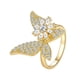 thumbnail image 2 of Reloj de pulsera giratorio con diamantes de moda para mujer Xihbxyly, 2 of 7
