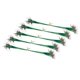 thumbnail image 1 of 3x50 Uds. Líderes De Alambre De Pesca Líneas Antimordidas Recubiertas De Nailon, Giratorios Y Broches, 1 of 8