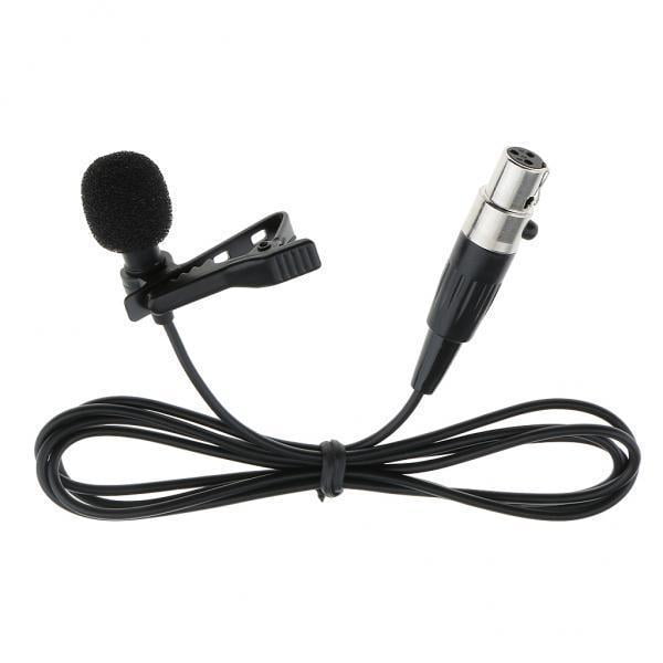 Micrófono de solapa de condensador Shamjiam 2x micrófono lavalier xlr