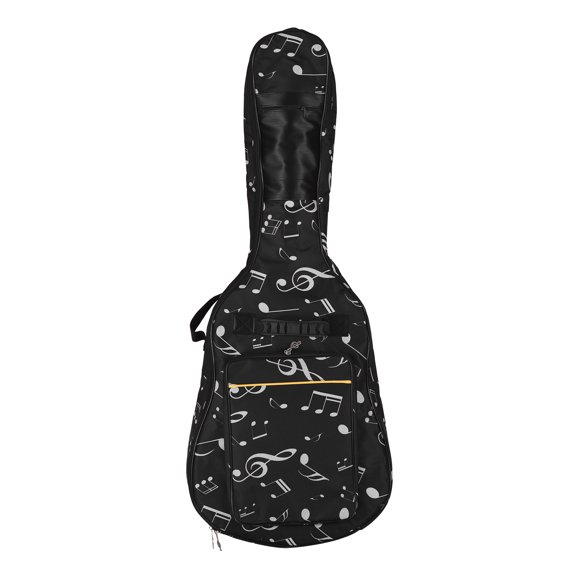 Mochila Mochila para guitarra de 41 pulgadas Bolsa para guitarra Estuche para guitarra de tela Oxford engrosada Mochila con hombros acolchados de algodón Correa ajustable para el hombro para guitarra Tomshoo Mochila