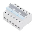 thumbnail image 1 of Dual Power Transfer Switch 400VAC 3P Manual Transfer Switch with Overload Protection DIN Rail Mount for Home Generator RV, 1 of 7