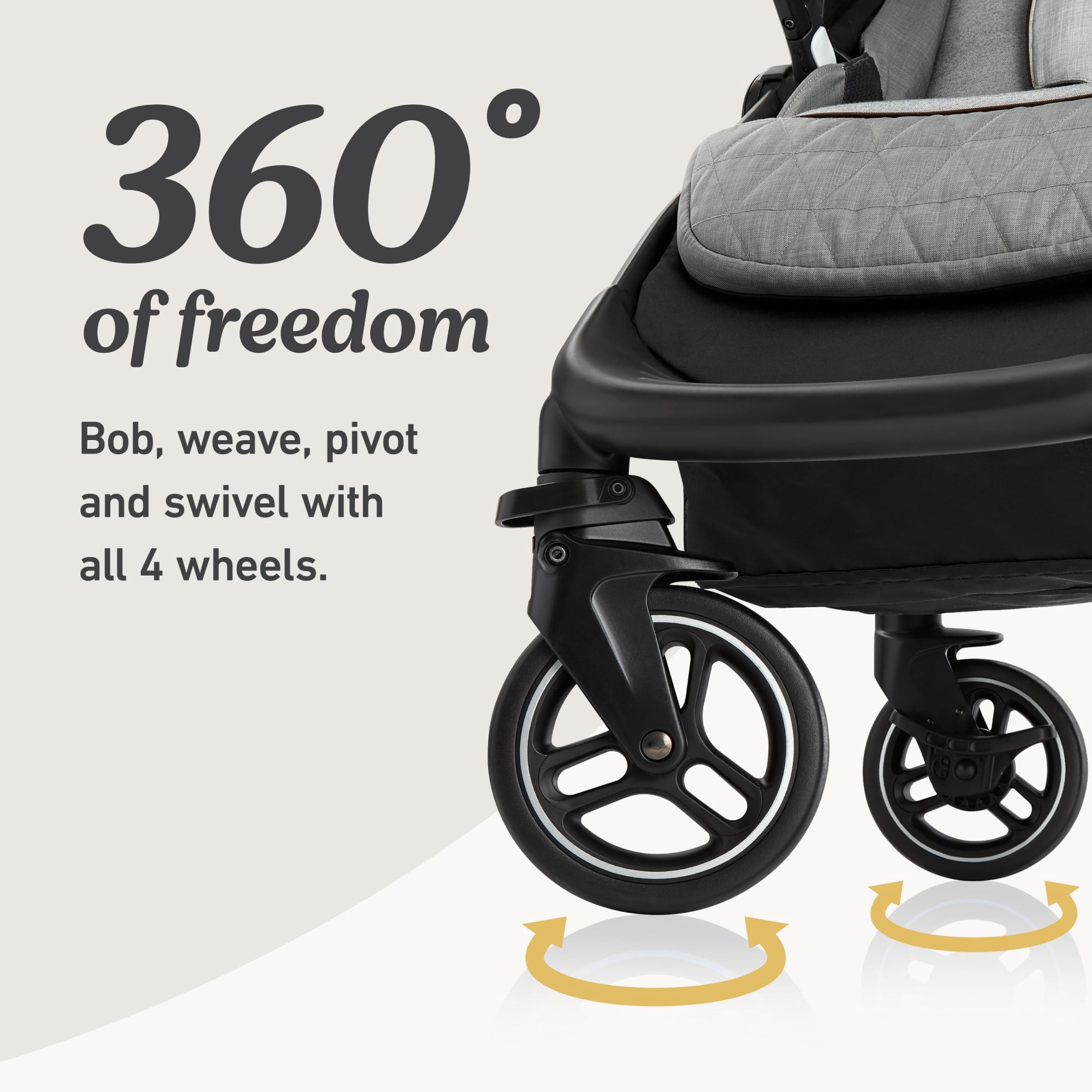 Graco Premier Merge Travel System with SnugRide SnugFit LX Infant Car Seat, Midtown, Grey