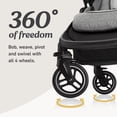 thumbnail image 3 of Graco Premier Merge Travel System with SnugRide SnugFit LX Infant Car Seat, Midtown, Grey, 3 of 10