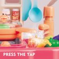 thumbnail image 4 of SIYTUAU Childrens Mini Kitchen Toy Set With Realistic Sound Light Spray Simulation Sink Function Blue Color Plastic Material Educational Role Play Gift Set Blue, 4 of 8