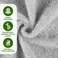 thumbnail image 4 of BNM Rayon from Bamboo Cotton Blend 8 Piece Bathroom Towel Set, Platinum, 4 of 12