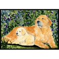 thumbnail image 1 of Carolines Treasures SS8852JMAT 24 x 36 in. Golden Retriever Doormat, 1 of 4