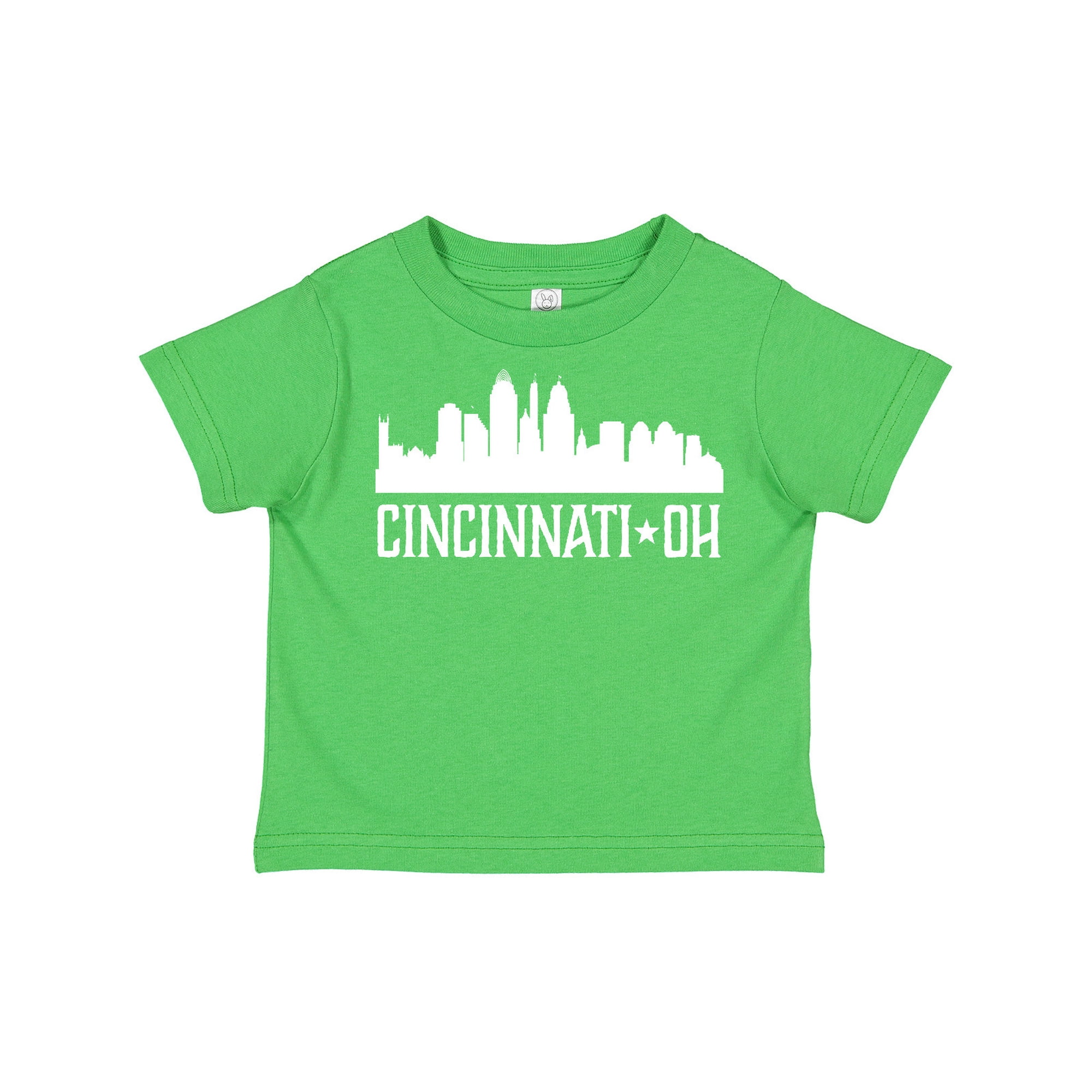 Inktastic Cincinnati Ohio Skyline City Silhouette Boys or Girls Toddler T-Shirt