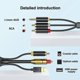 thumbnail image 4 of Digital to Analog Audio Conversion Cable, Digital SPDIF/Optical & Coaxial to Analog L/R RCA Audio C_c*, 4 of 5