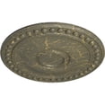 thumbnail image 3 of Ekena Millwork 19 1/8"OD x 1"P Foster Ceiling Medallion (Fits Canopies up to 5 5/8"), Hand-Painted Witch Hazel Crackle, 3 of 8