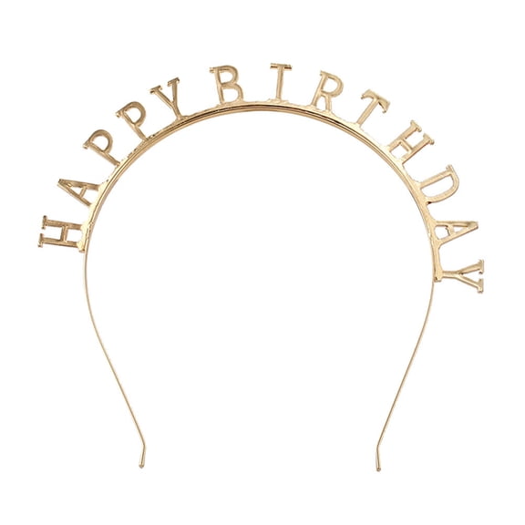 MLINS  Birthday Hair Hoop Headwear Gold Headband Bee Decorations Girl Child Golden