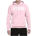 thumbnail image 2 of Wild Bobby State of Wyoming College Style Unisex Hoodie Sweatshirt, 2 of 6