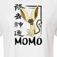 thumbnail image 3 of Avatar: The Last Airbender - Momo cute - Juniors Cropped Cotton Blend T-Shirt, 3 of 5